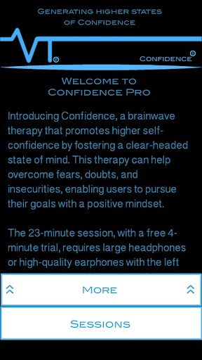 Android application Confidence Pro screenshort