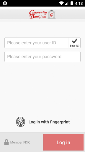 Mobile Banking for Business Screen 2