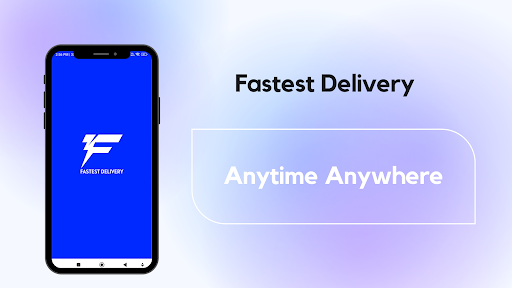 Android application Fastest Delivery screenshort