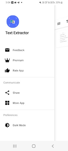 Image To Text -Picture To Text Screen 2
