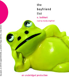 รูปไอคอน The Boyfriend List: 15 Guys, 11 Shrink Appointments, 4 Ceramic Frogs and Me, Ruby Oliver