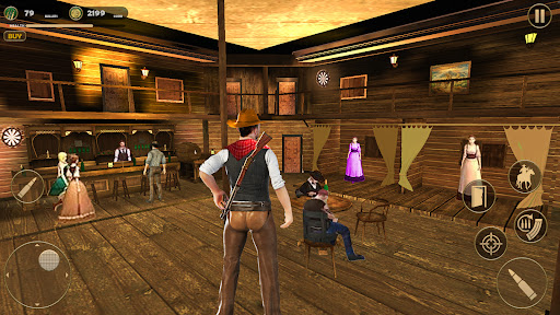 West Cowboy Game : Horse Game Screen 2