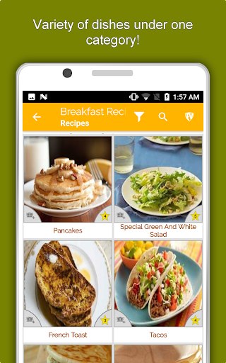 Screenshot of Healthy Breakfast Recipes Book