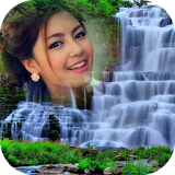 Waterfalls Photo Frame HD icon
