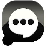 Easy SMS solid Black theme icon