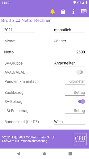 Brutto Netto Rechner 2021