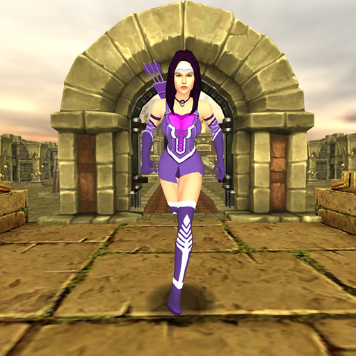 Warrior Princess run - Road To logo