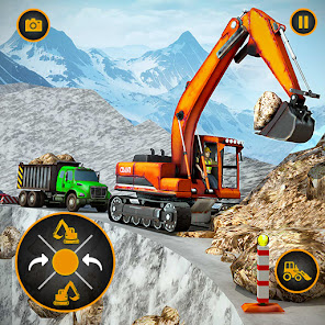 Snow Offroad Construction Game  screenshots 1