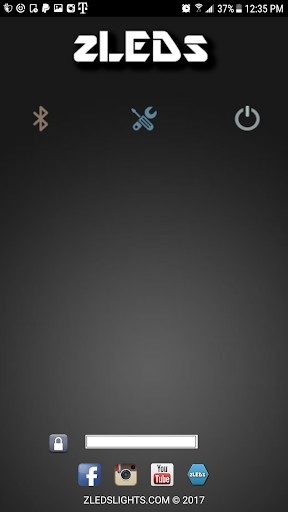 ZLEDS Bluetooth Controls Screen 2