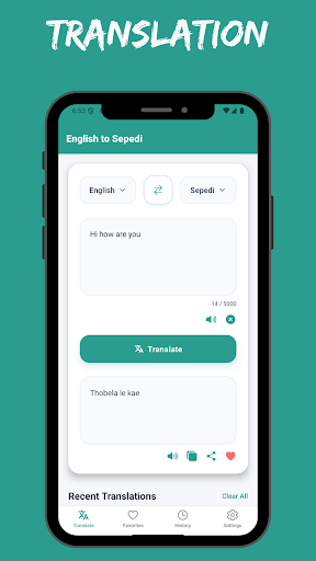English to Sepedi Translator
