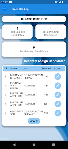 SmartRecruit Screen 2
