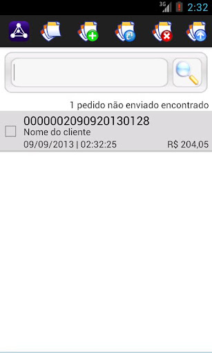 Pedidos de representantes Screen 2