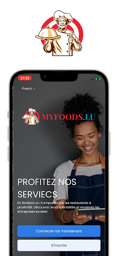 Android application Myfoods.lu screenshort