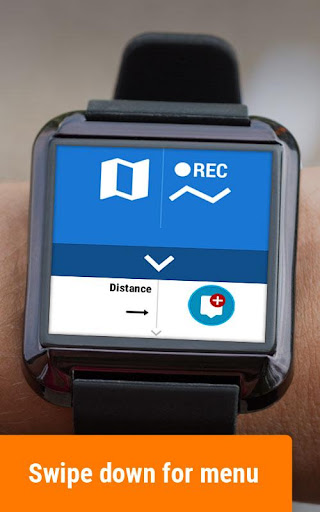 Screenshot of Locus Map Watch