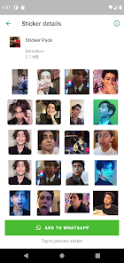Captura 7 Aidan Gallagher Stickers for W android