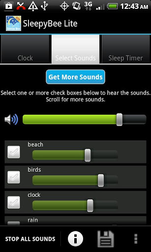 SleepyBee Lite Screen 2