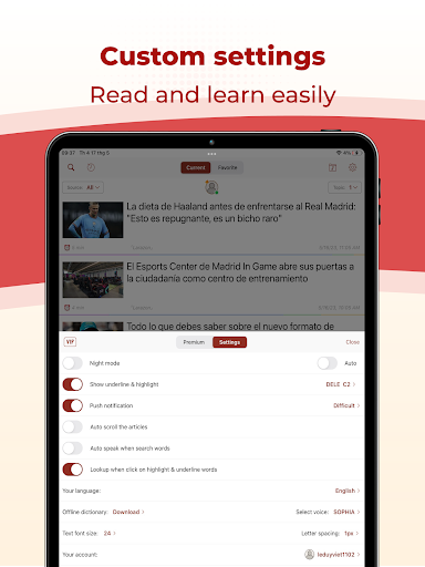 Screenshot of Todaii: Easy Spanish