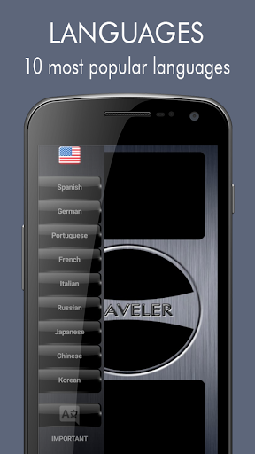 Android application Traveler Translator screenshort