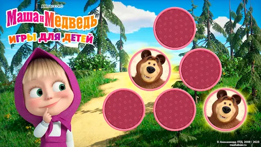 Masha e o Urso: Jogos Infantis – Apps no Google Play