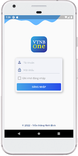 Android application VTNB - One screenshort