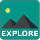 Explore: find beautiful places icon