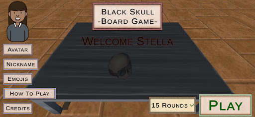 Android application Black Skull -Board Game- screenshort