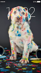 Puppy Lock Screen & Wallpaper