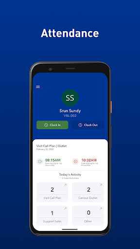 Sales Activity App Screen 2