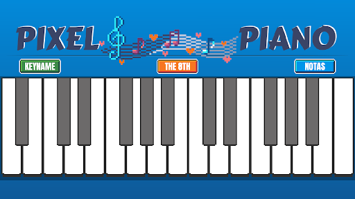 Android application Pixel Piano screenshort