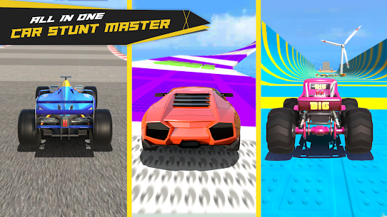 GT Car Stunts 3D: Trò chơi ô tô MOD APK (Vô hạn tiền) 2
