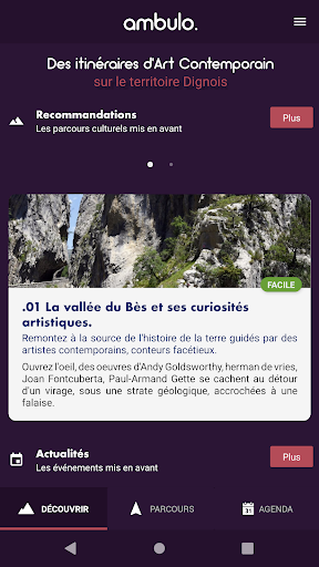 Android application Ambulo screenshort