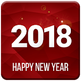 New Year Golden Messages 2018 icon