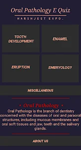 Oral Pathology E Quiz