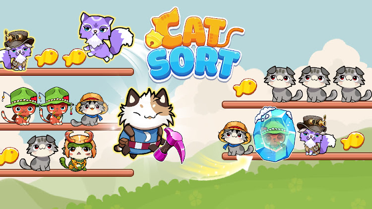Cat Sort Color Puzzle Game - 1.11 - (Android)
