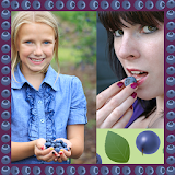 Blueberries Photo Collage icon