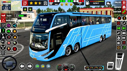 유로 버스 운전 시뮬레이터: 버스 게임 3D