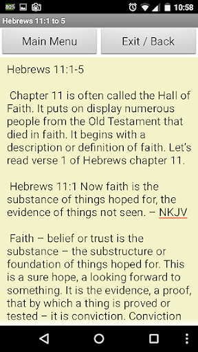 Bible Insight Hebrews 11A Screenshot 3 - AppWisp.com