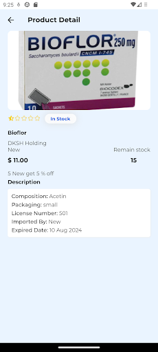 WWA Pharmacy Vendor Screen 3