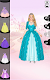 screenshot of Purple princess dress up