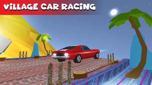 Village Car Driving Race Stunt