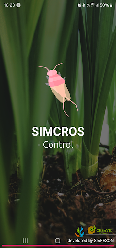 Android application SIMCROS Control screenshort