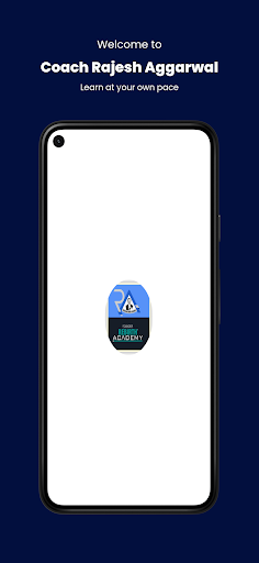 Android application Coach Rajesh Aggarwal screenshort