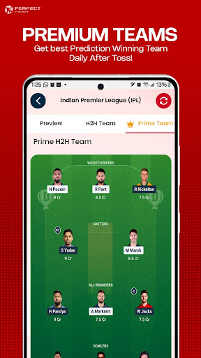 PP11 - Fantasy Dream Team 11 Screenshot 2 - AppWisp.com