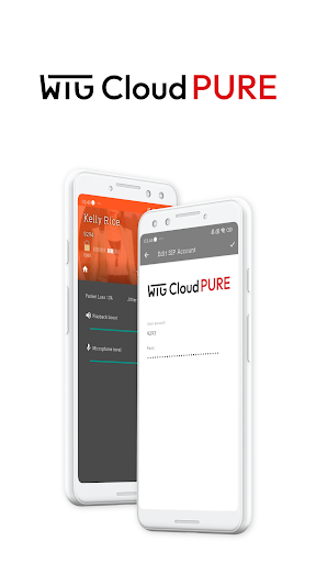 Android application WTG Cloud PURE screenshort