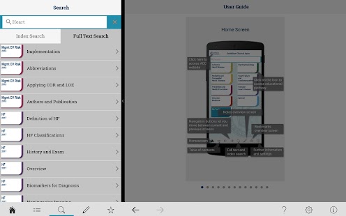 ACC Guideline Clinical App Screenshot