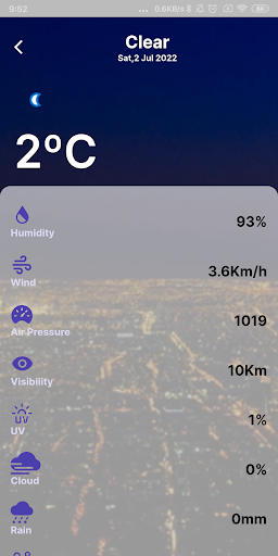 Weather Screen 2