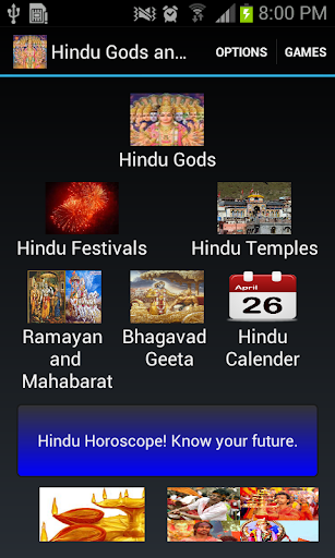 Android application Hindu Gods And History screenshort
