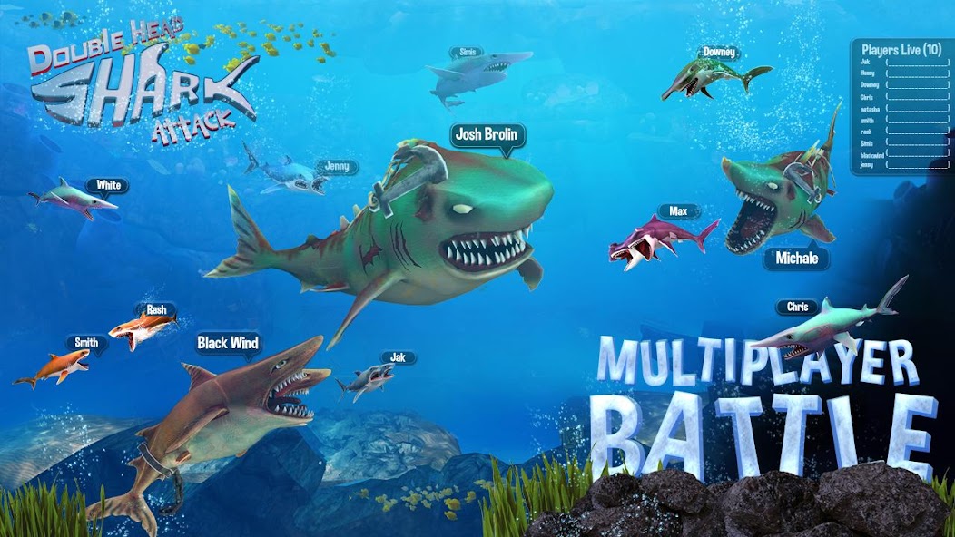Double Head Shark Attack PVP banner