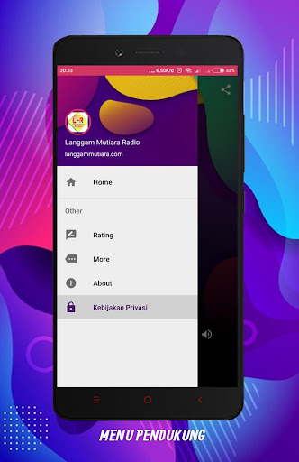 Langgam Mutiara Radio Screen 2