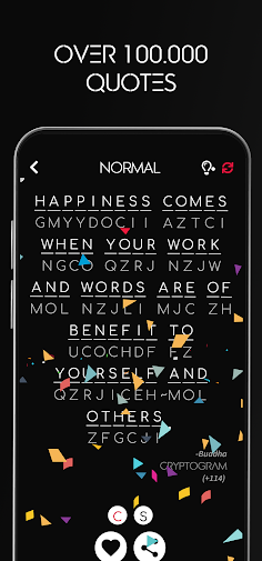 Cryptogram - Word Puzzle Game - Screenshot 3